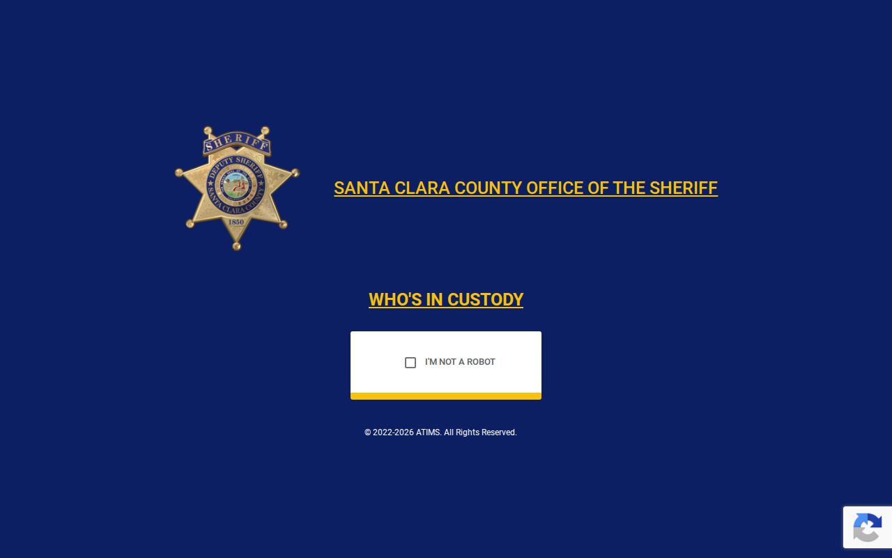Los Gatos people search Santa Clara County inmate lookup