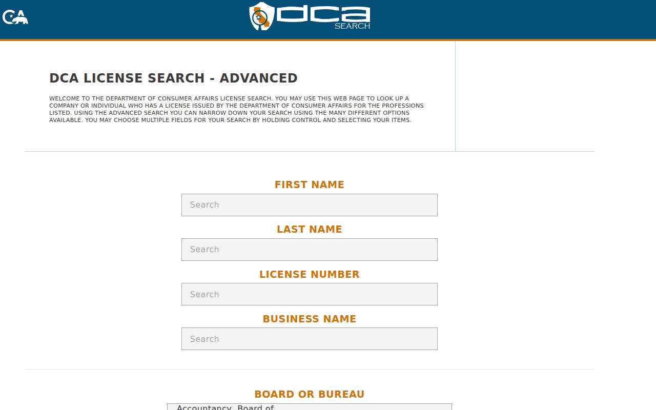 Los Gatos voter records comparison with California license search